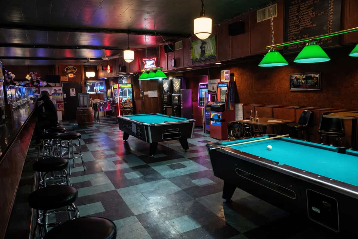 Pool Tables at The Midway Saloon