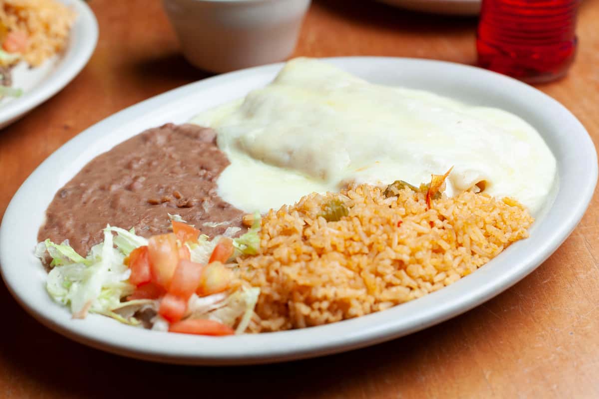 SOUR CREAM ENCHILADAS