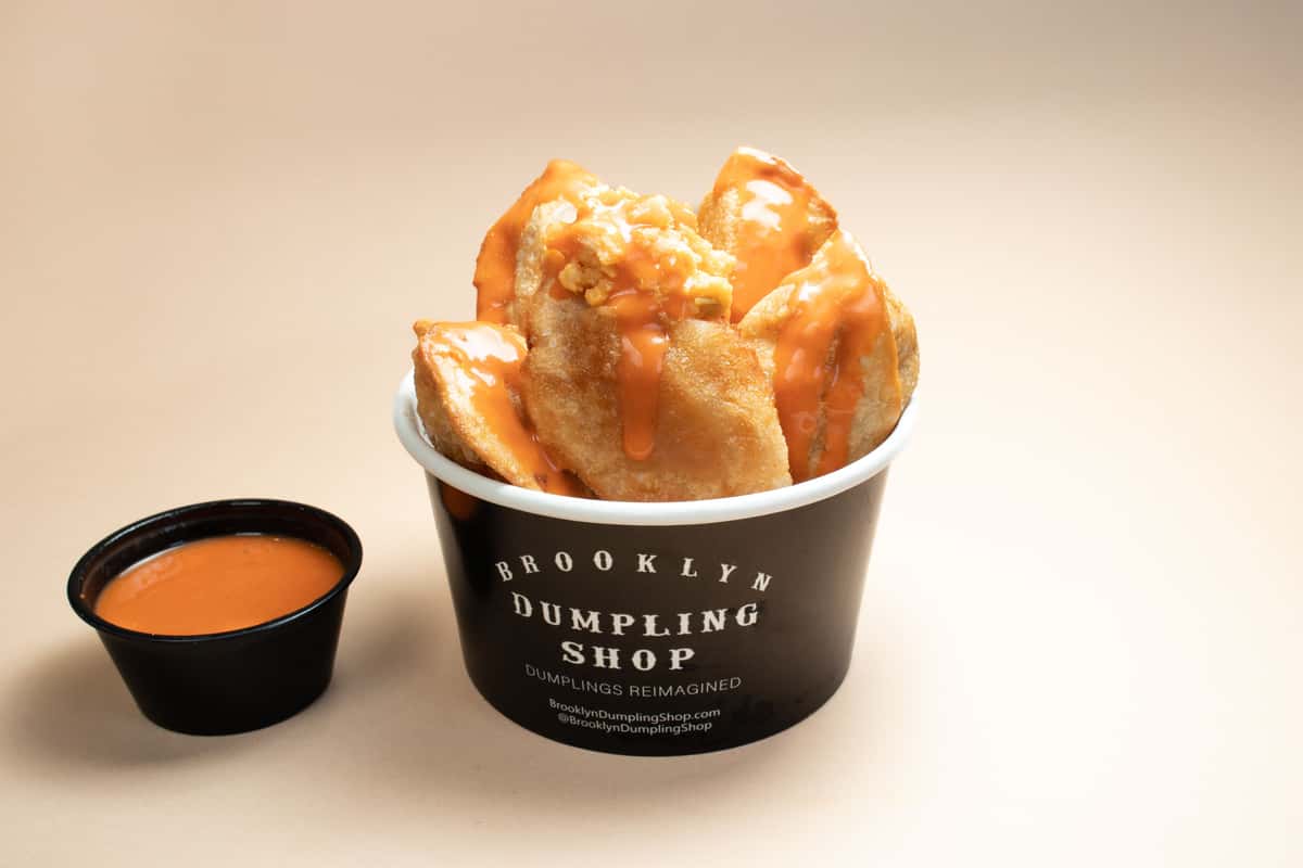 Buffalo Chicken Dumplings