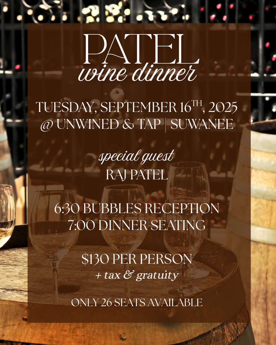 Patel Wine Dinner Experience