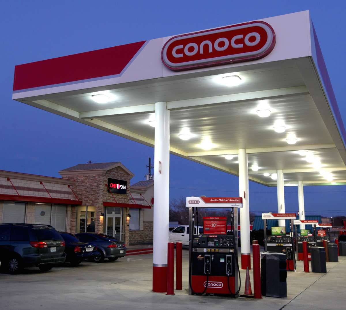 Original Gas Station Location