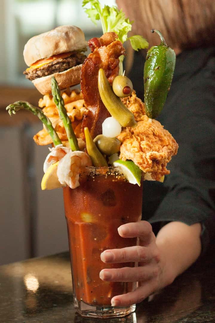 Bloody Best Bloody Mary at Chef Point Colleyville DFW