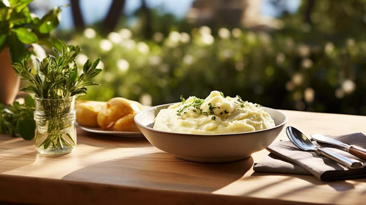 mashed potatoes