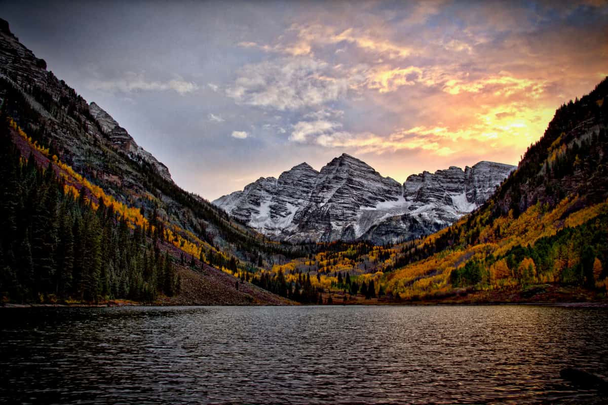 Aspen, Colorado mountain scene