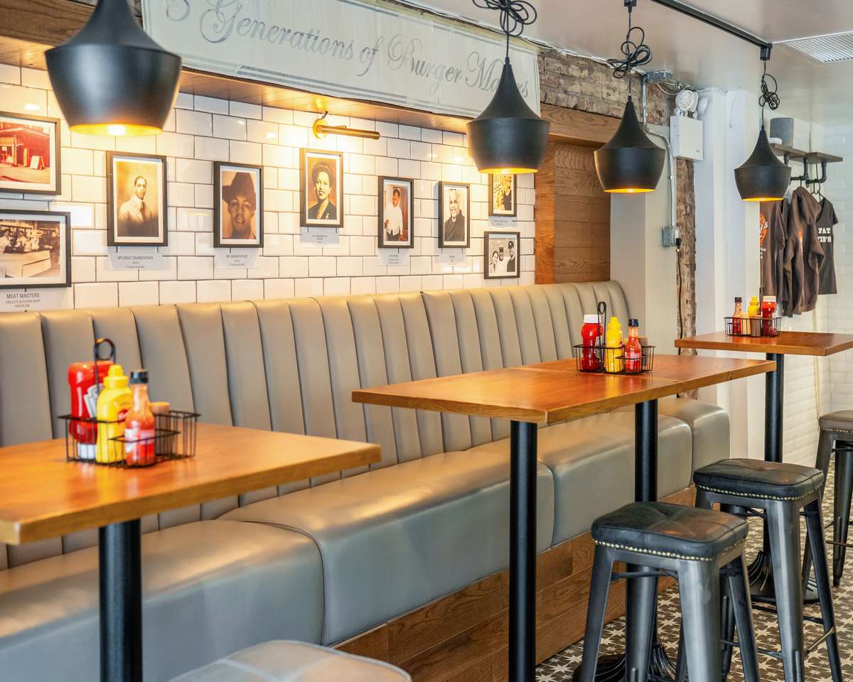 Interior of FAT Ronnie's