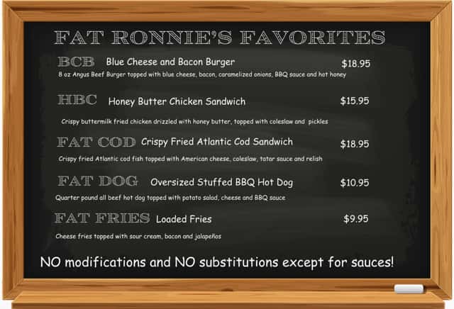 VIP Menu Image