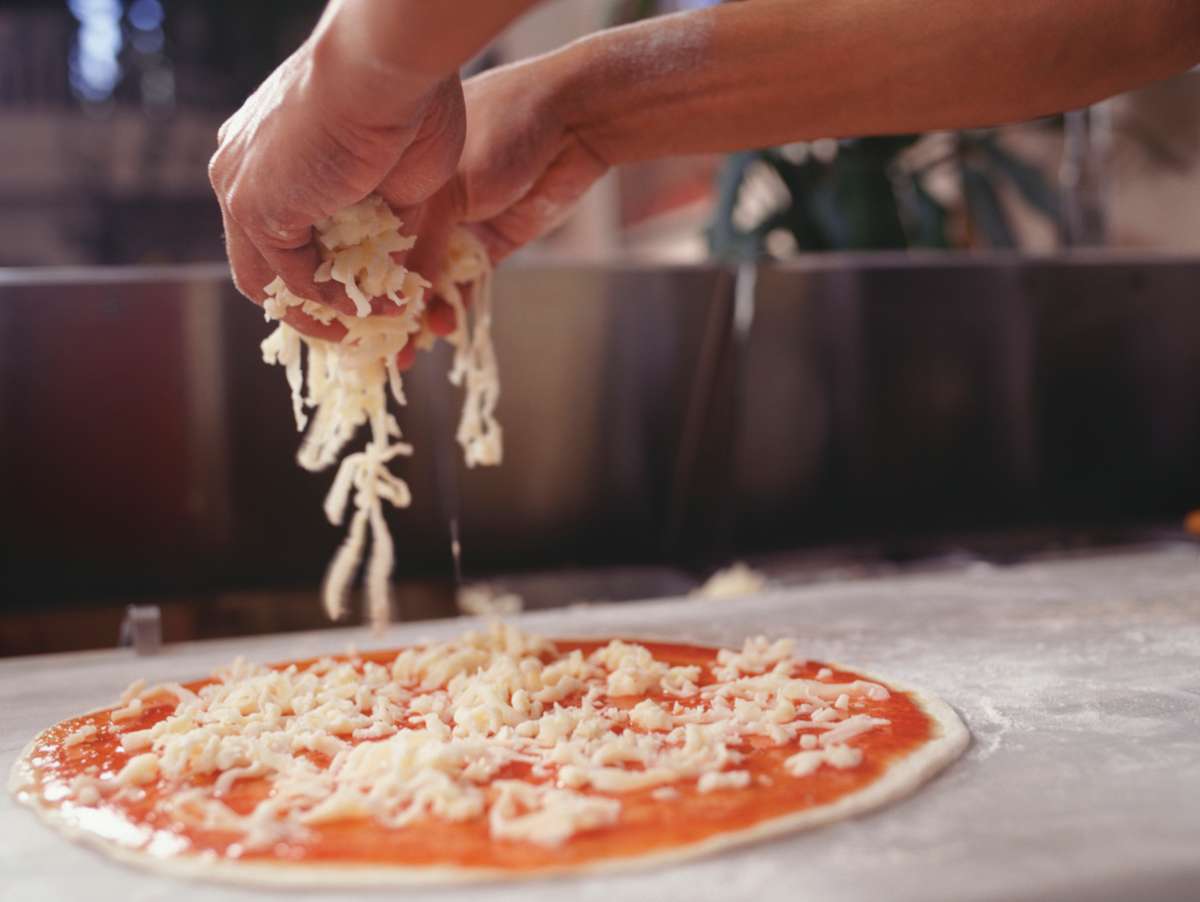 sprinkling cheese