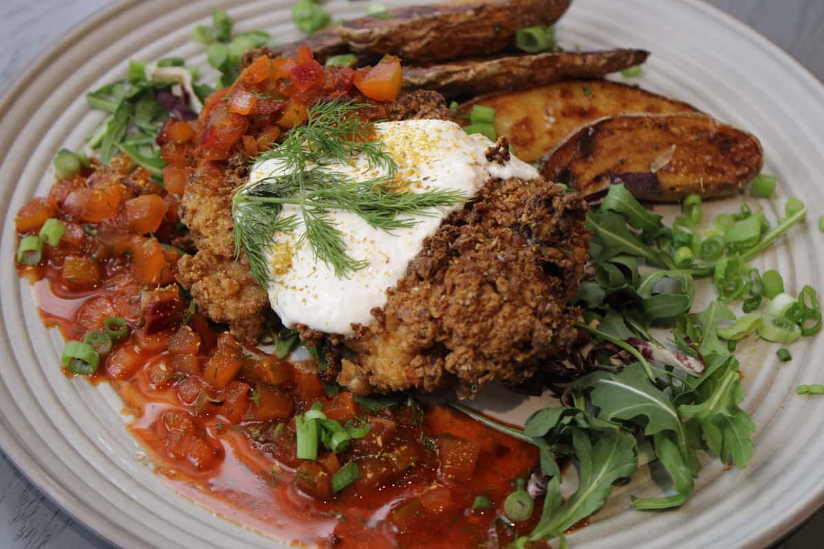 fried chicken entree