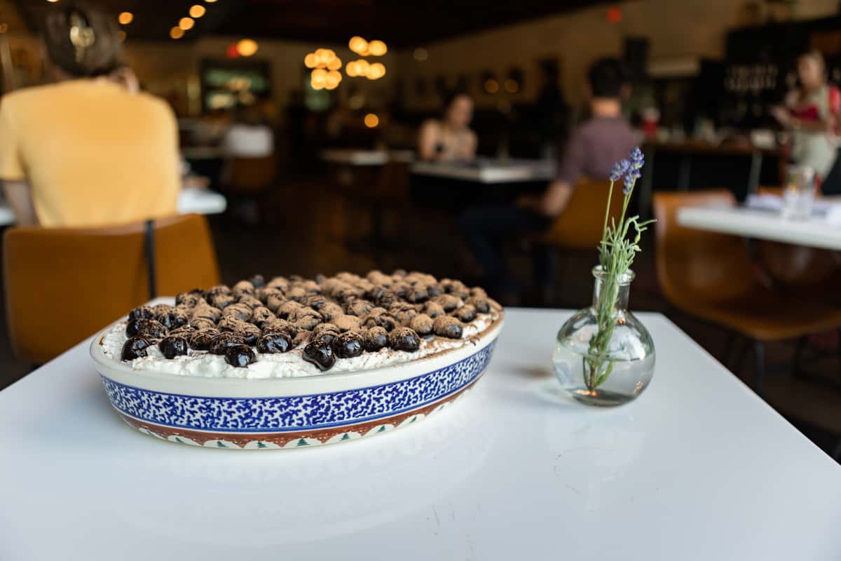 Desserts at Topsoil Restaurant