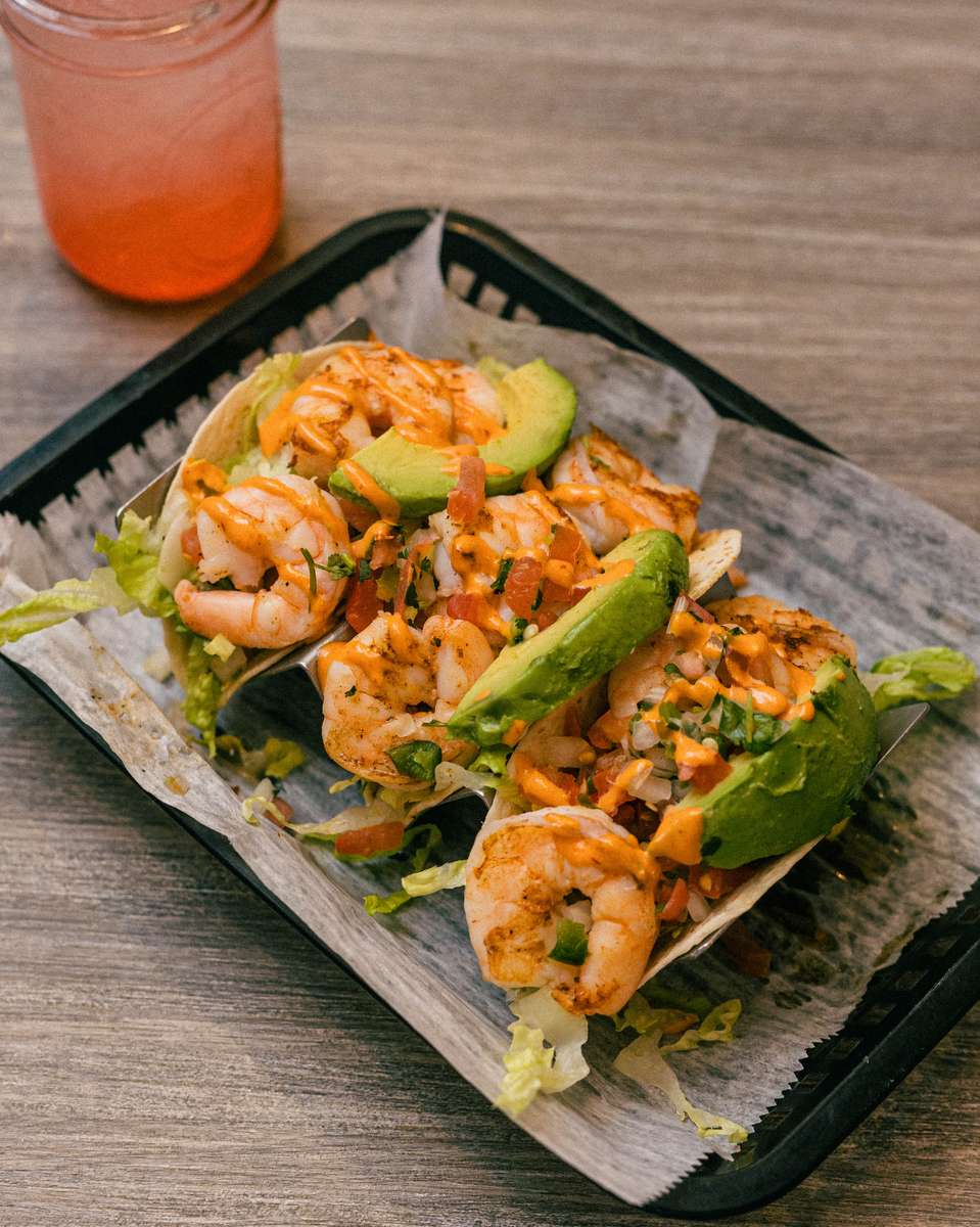 shrimp tacos