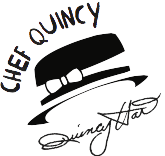 Chef Quincy hat and signature
