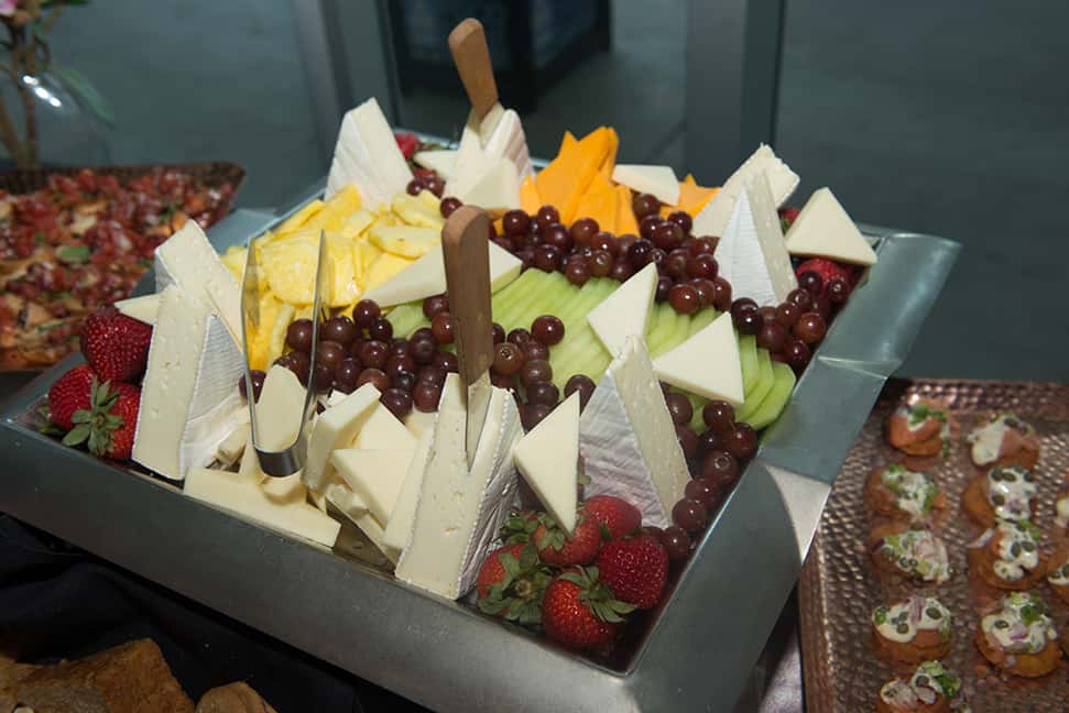 party food set-up
