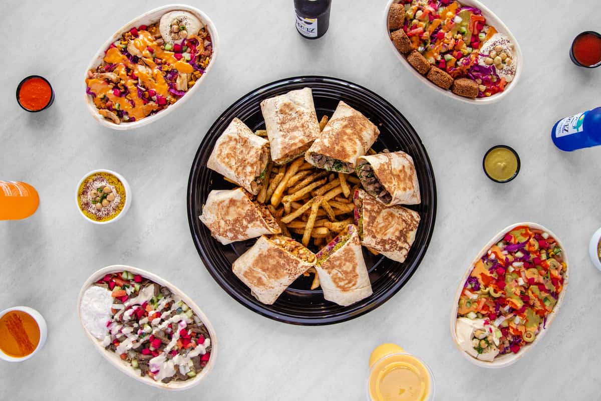Hero image of Mediterranean dishes