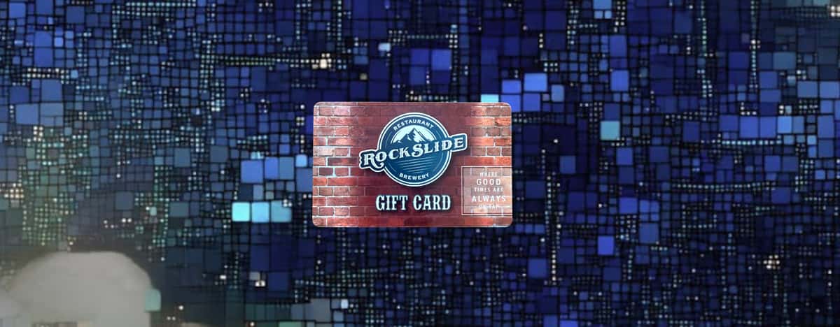 Rockslide gift card