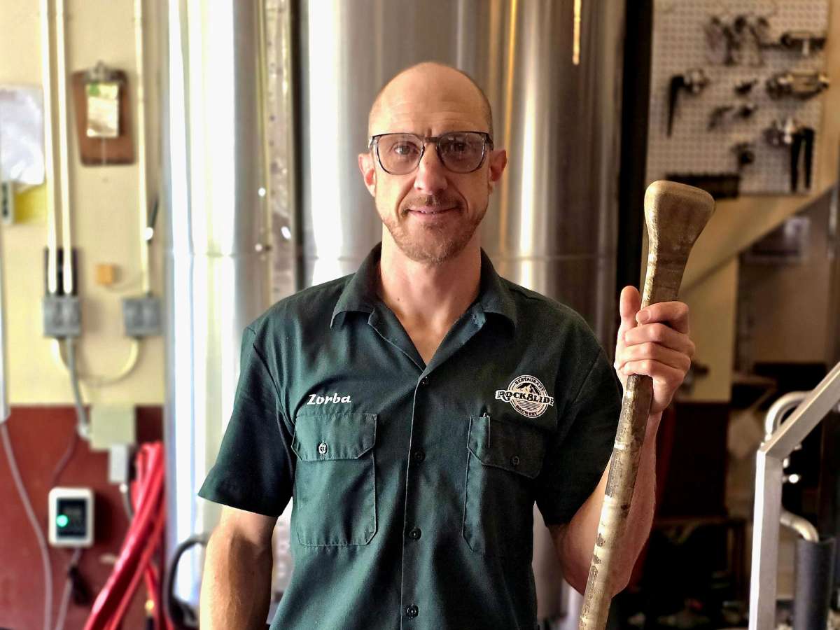 Our brew master, Zorba
