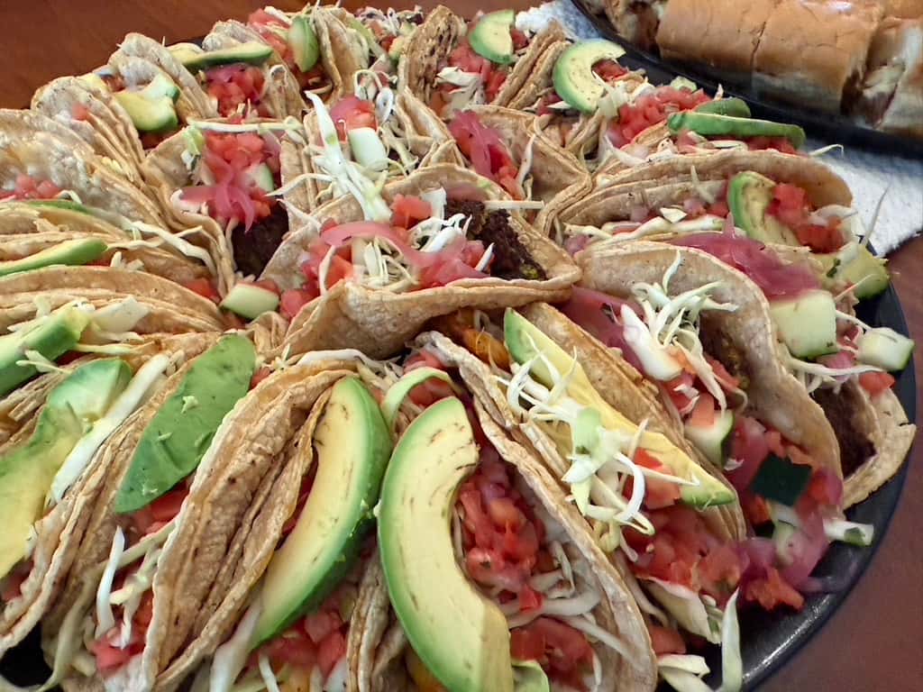 Shrimp Taco Platter