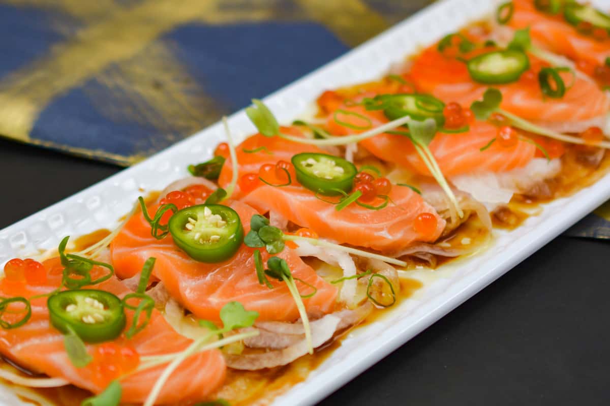 salmon Carpaccio
