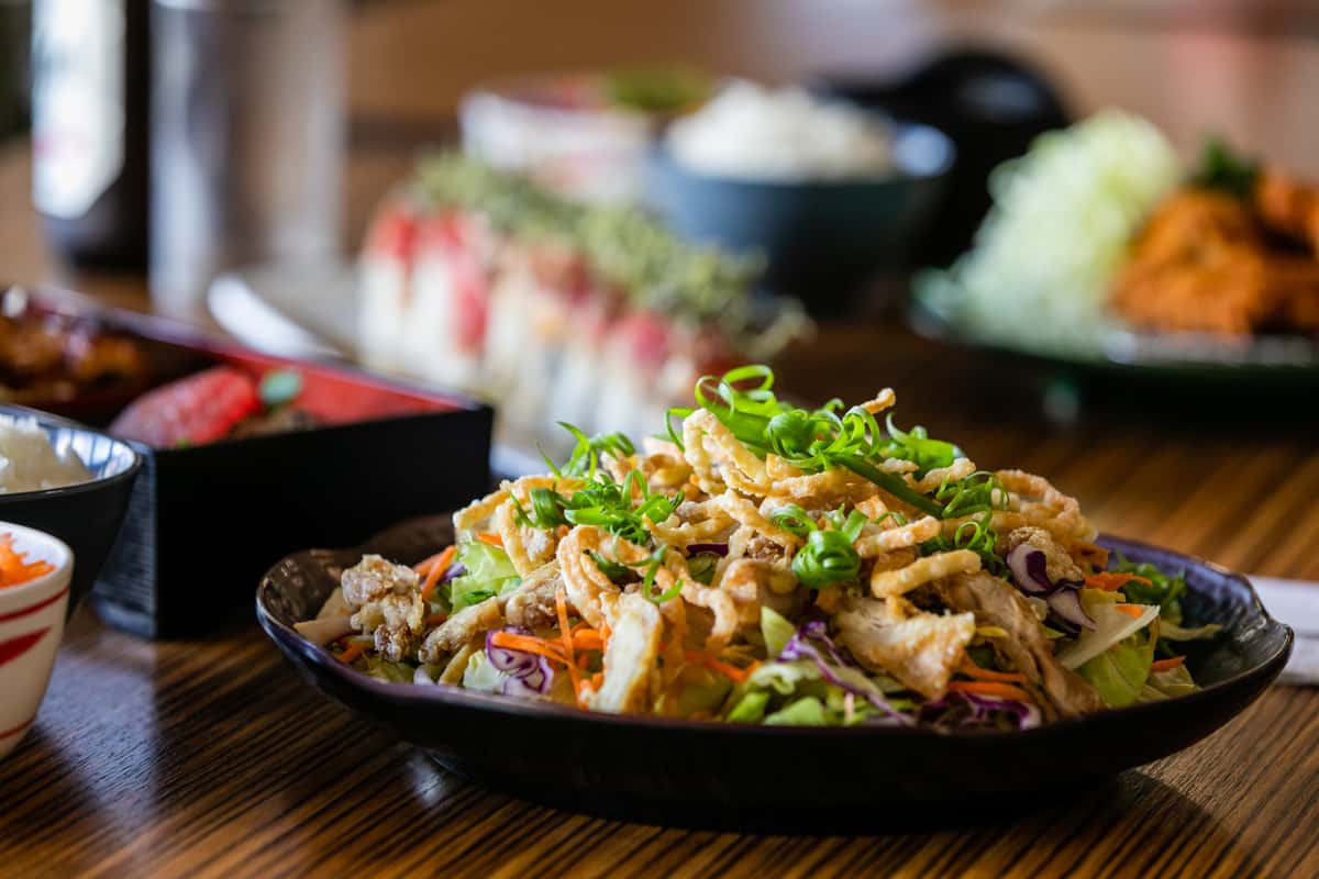 gyotaku salad
