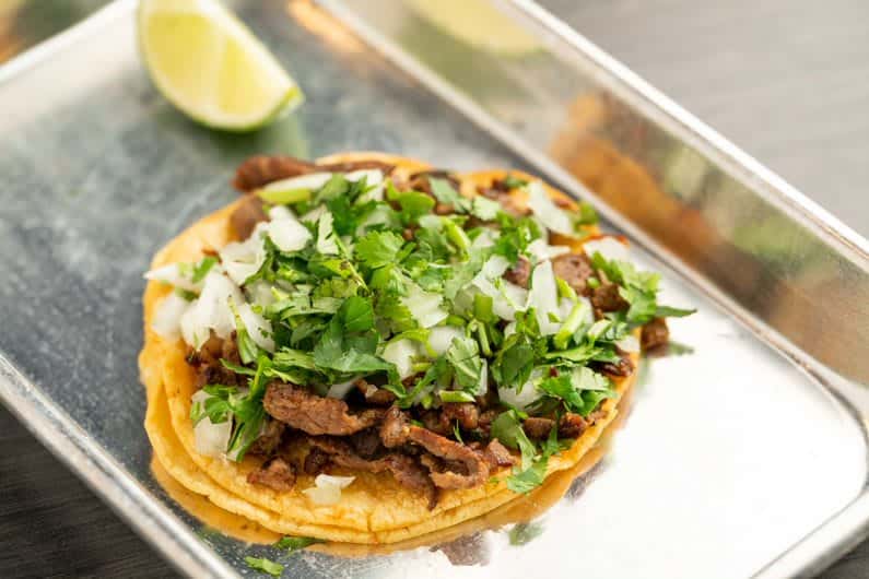 Street Taco Menu Teddy's Tacos Mexican Restaurant in CA