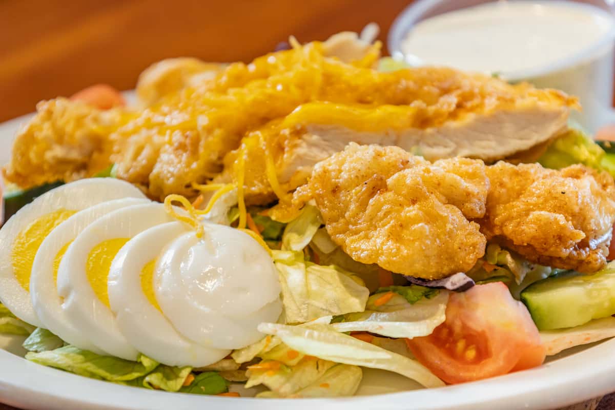 Fried Chicken Salad