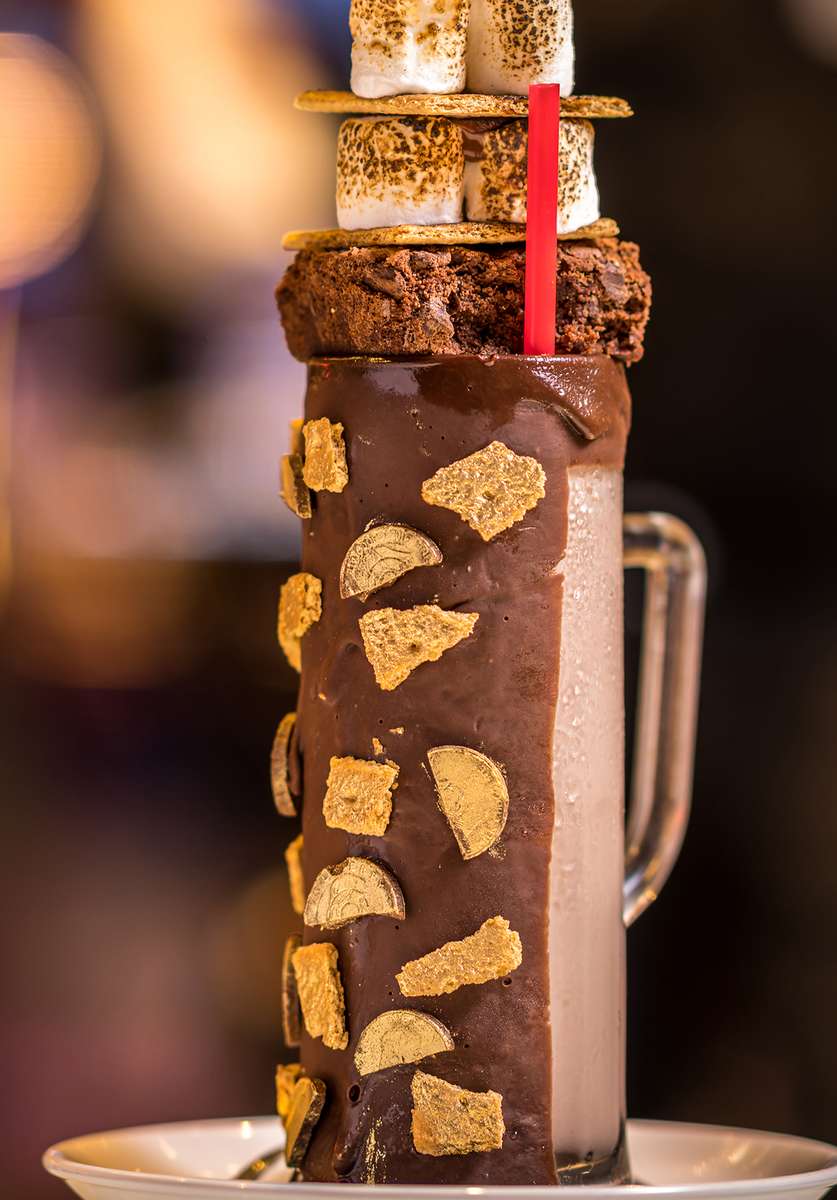 Chocolate milkshake
