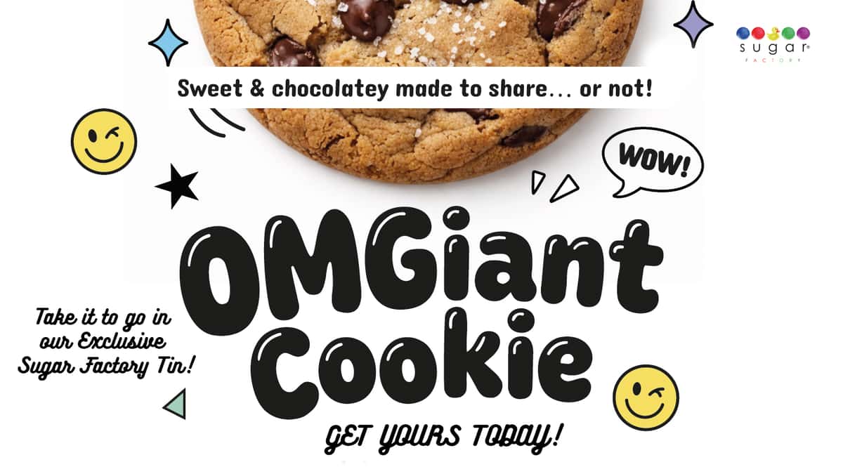 OMGiant Cookie Promo