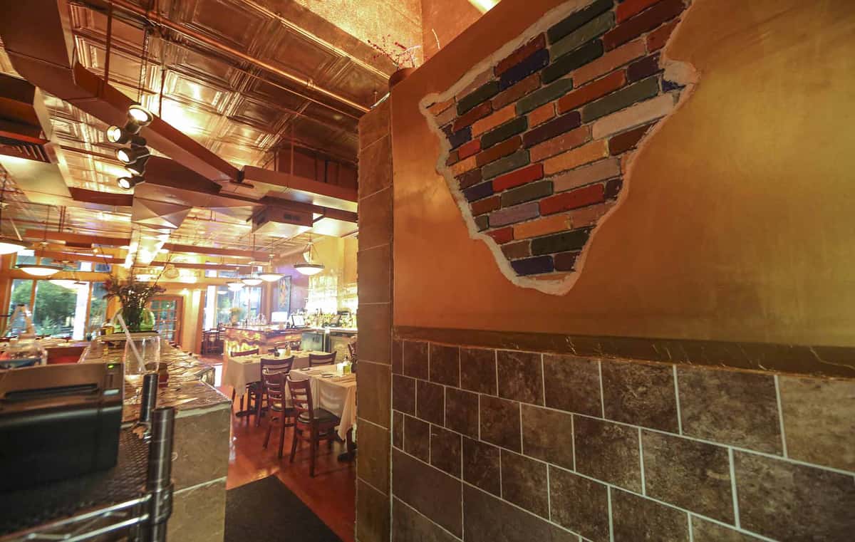 Dining room wall
