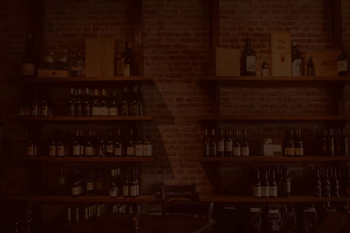 twisted vine wine selection wall footer