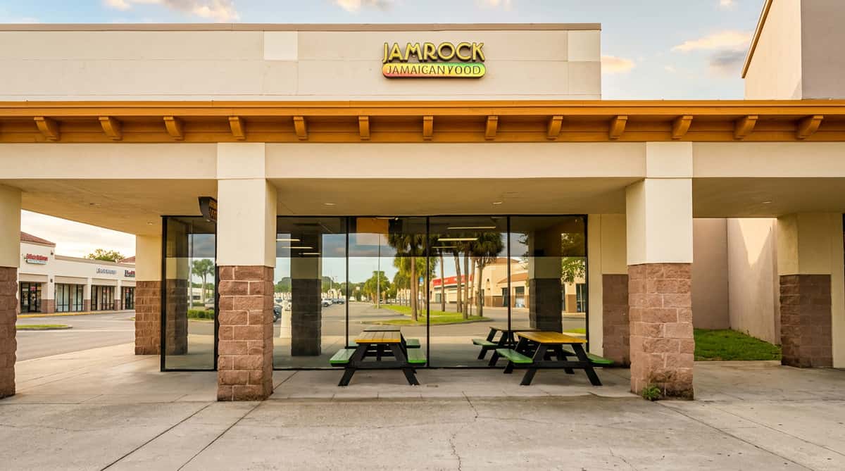 storefront seating