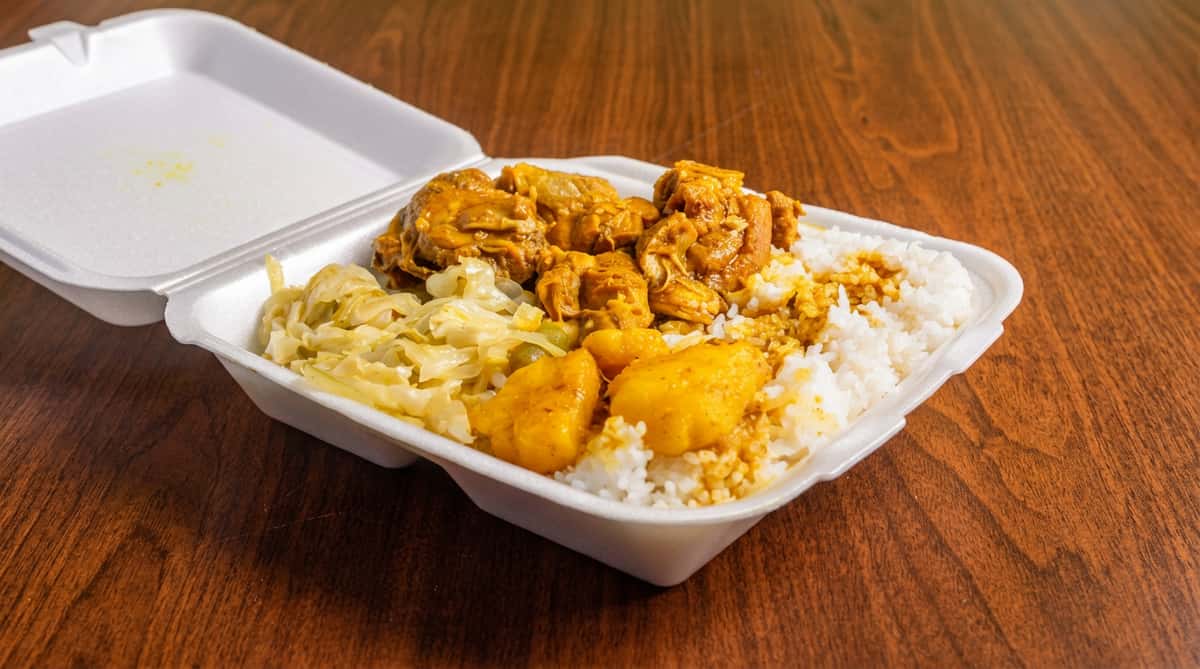curry chicken rice