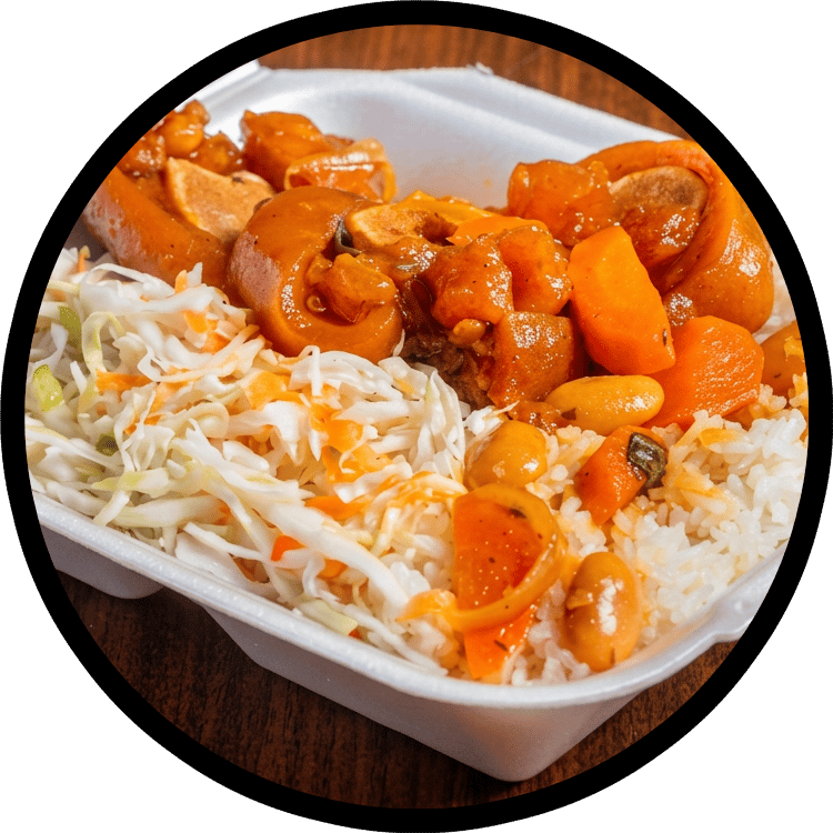 tomato meat veggie rice