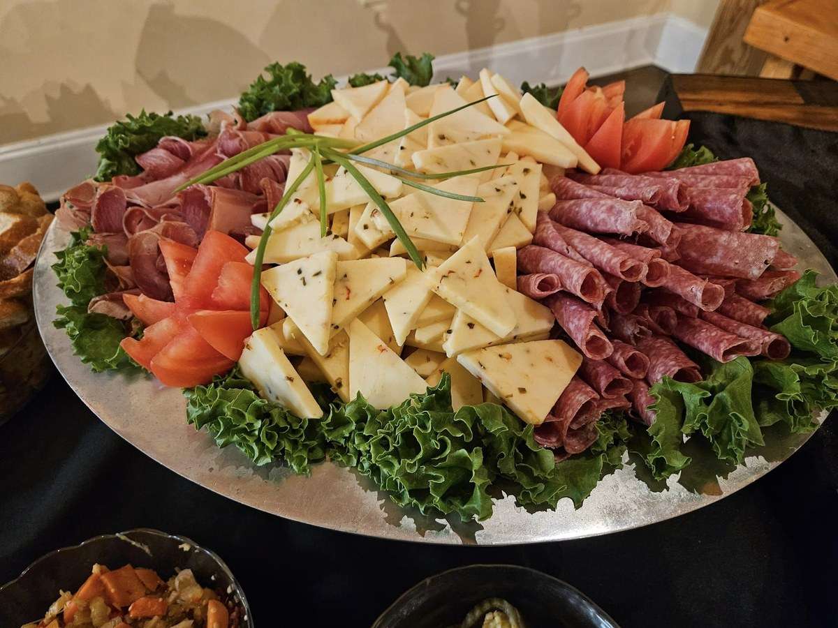Catering tray from The Peanut Man