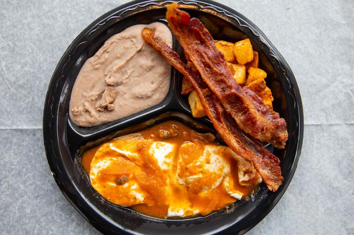 Ranchero Egg Plate El Rey Taqueria Cuban Mexican Cuisine