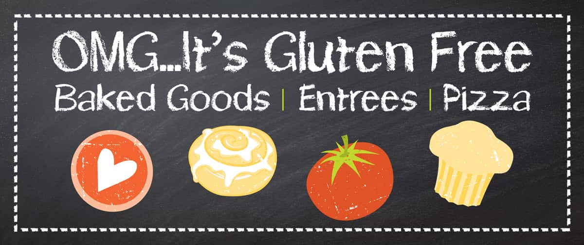 OMG it's gluten free logo
