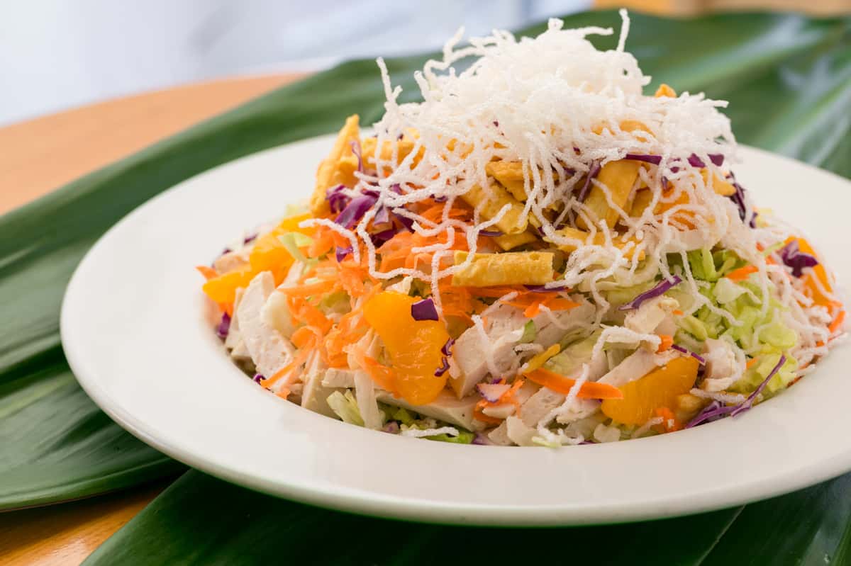 Chinese Chicken Salad Catering King's Hawaiian Bakery and