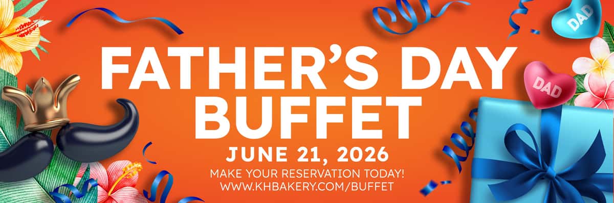 2026 Fathers Day Buffet Header