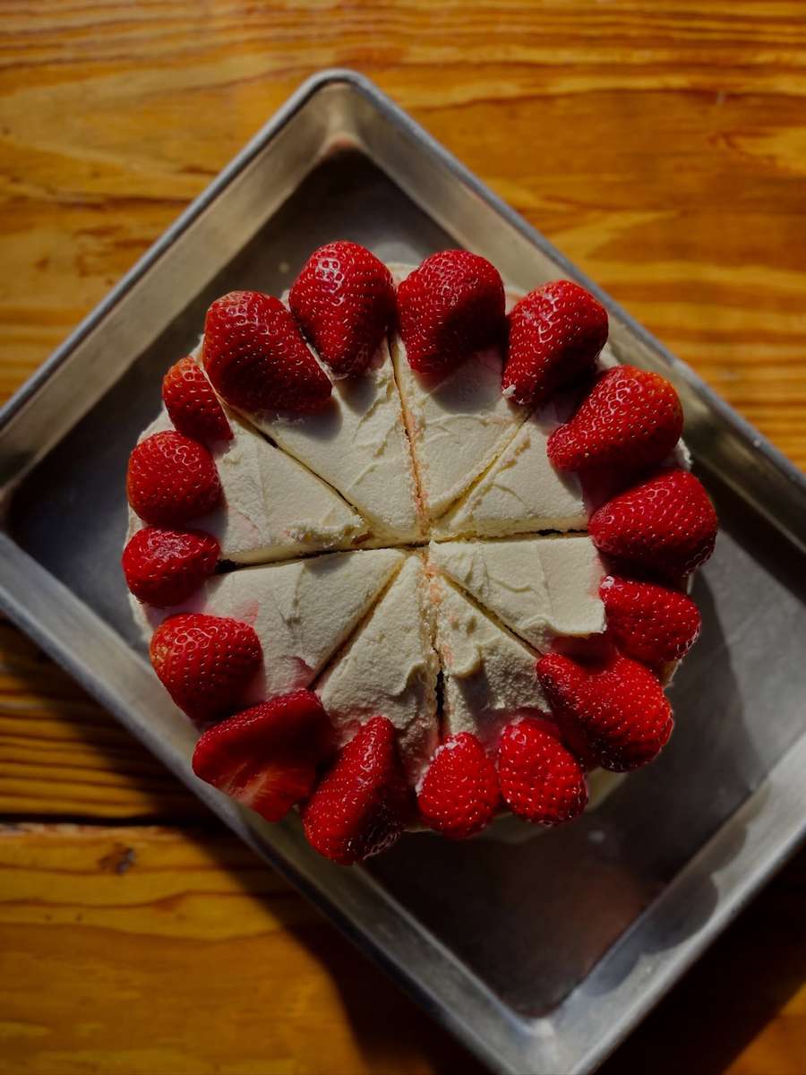 Strawberry cheesecake