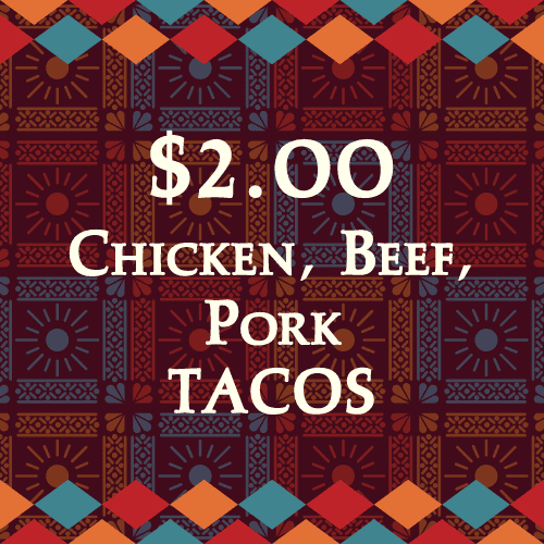 two dollar tacos