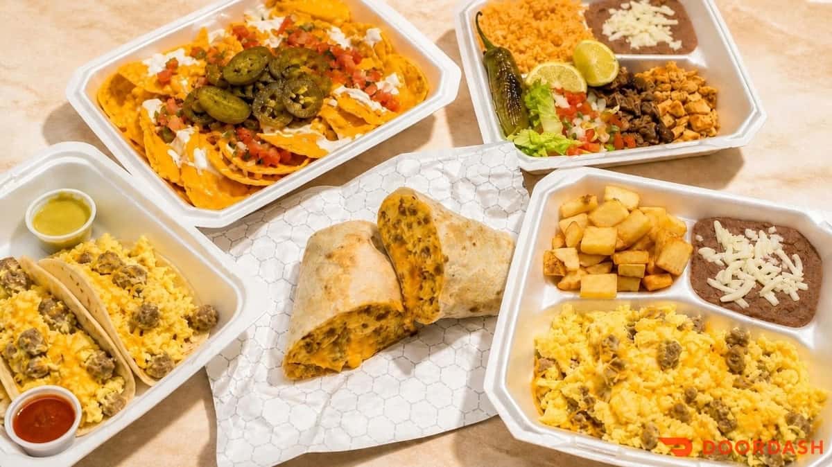 mexican food platter