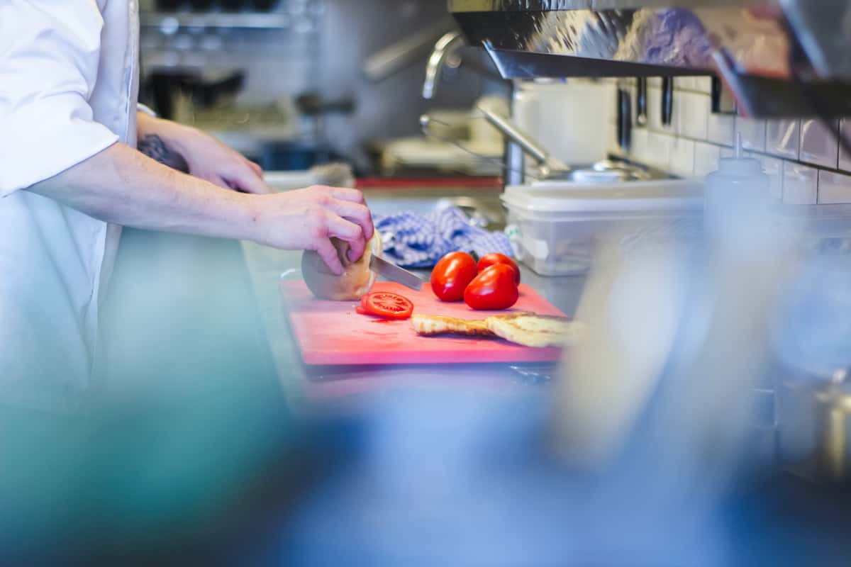 person cooking