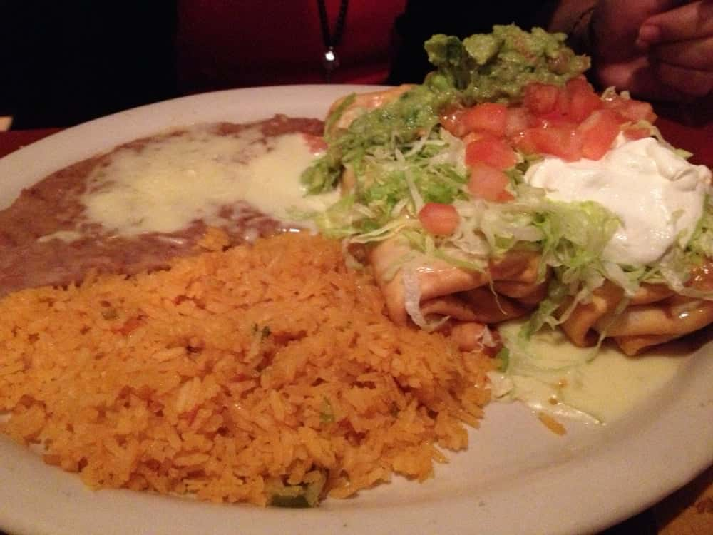 Chimichangas - Lunch/Dinner - El Paso Mexican Restaurants