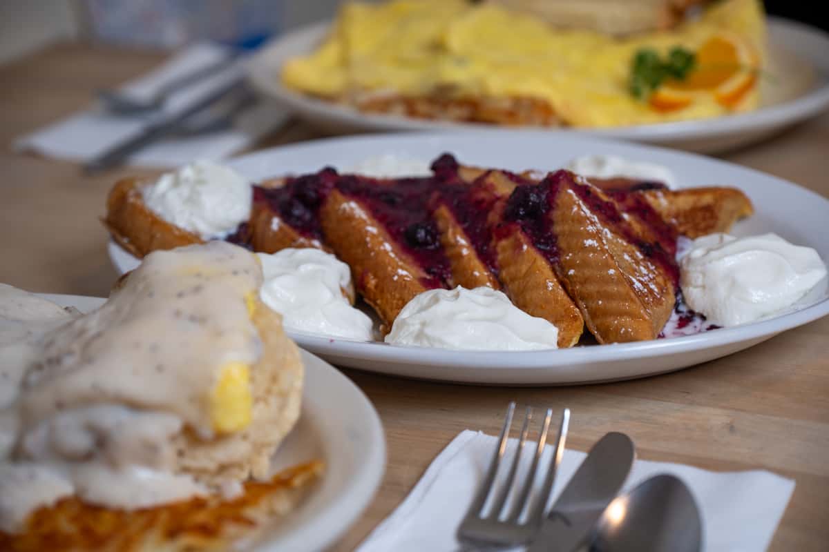 breakfast trio