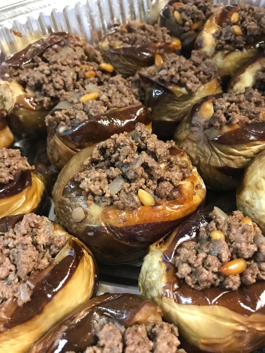 stuffed eggplant