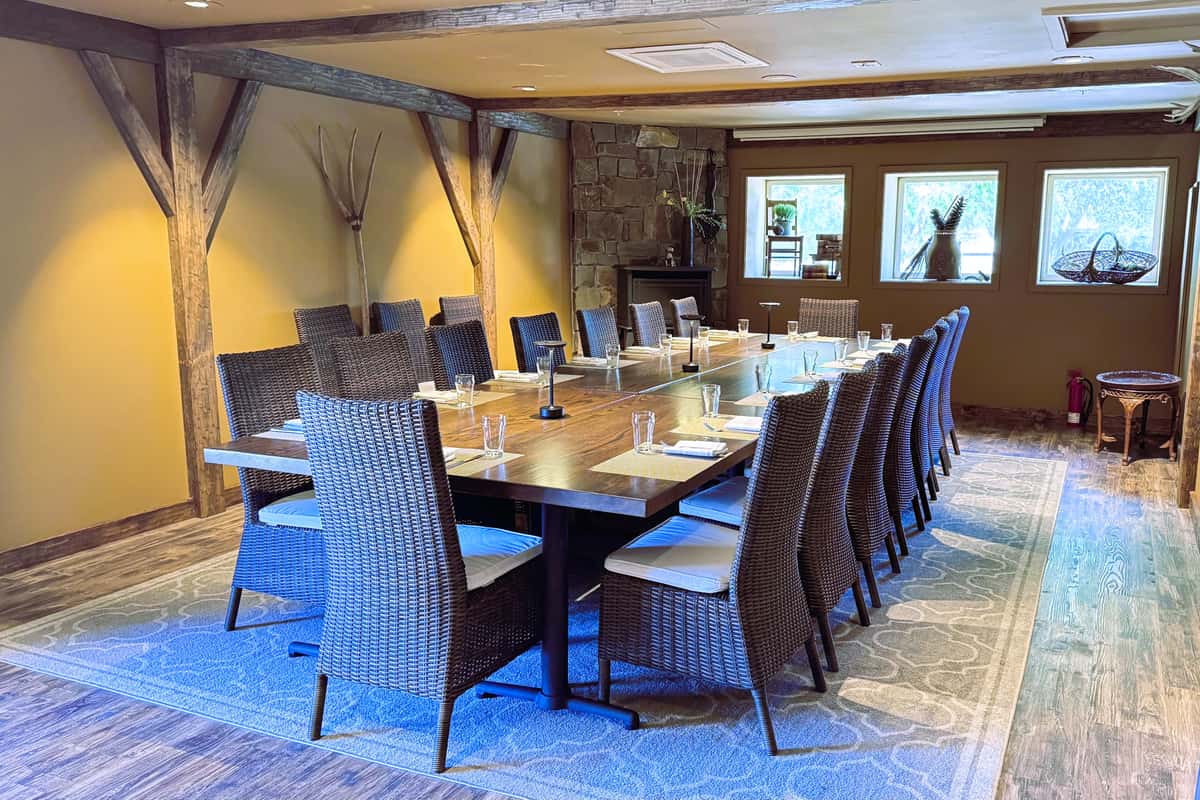 The Loft dining area