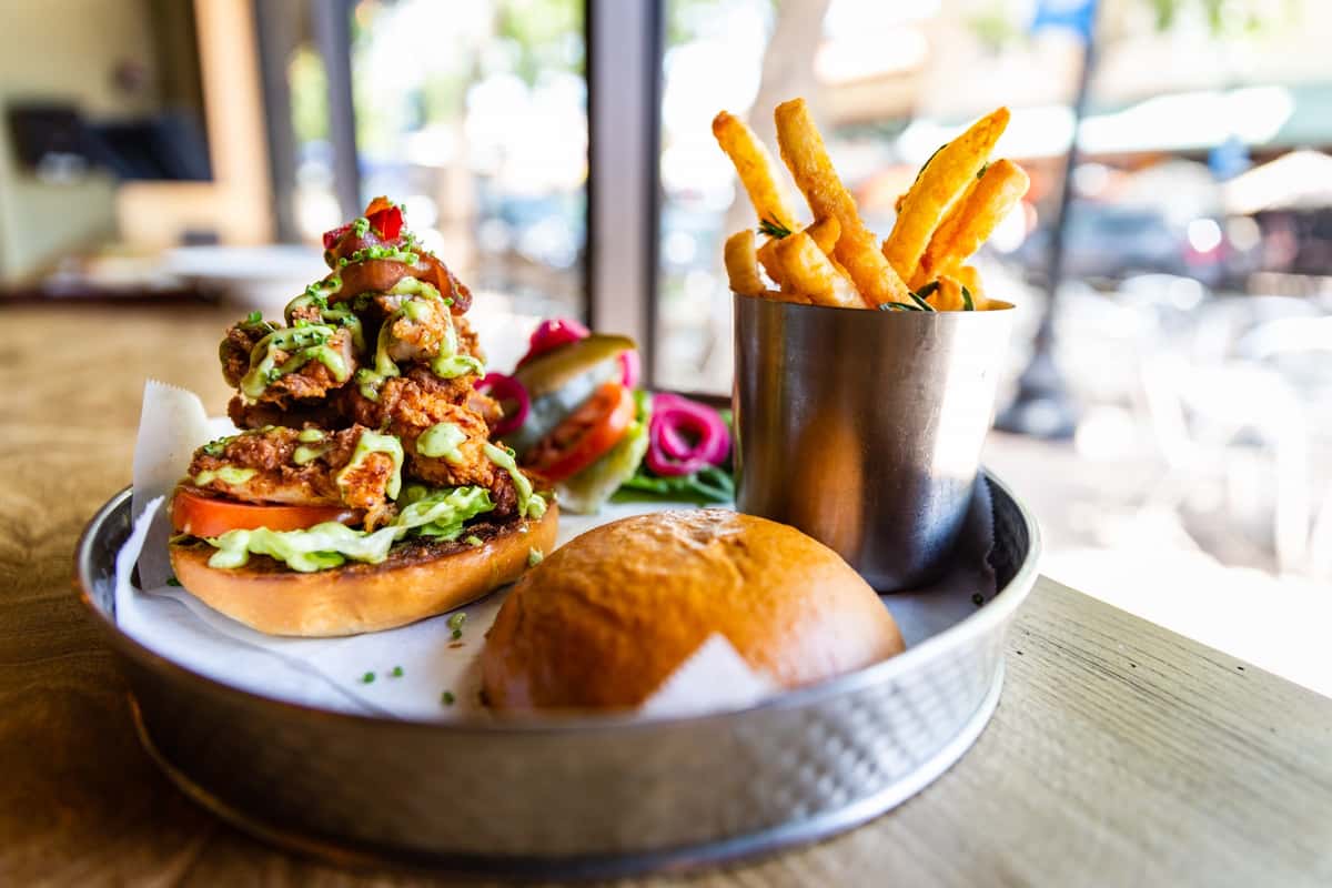 fried chicken sandwich
