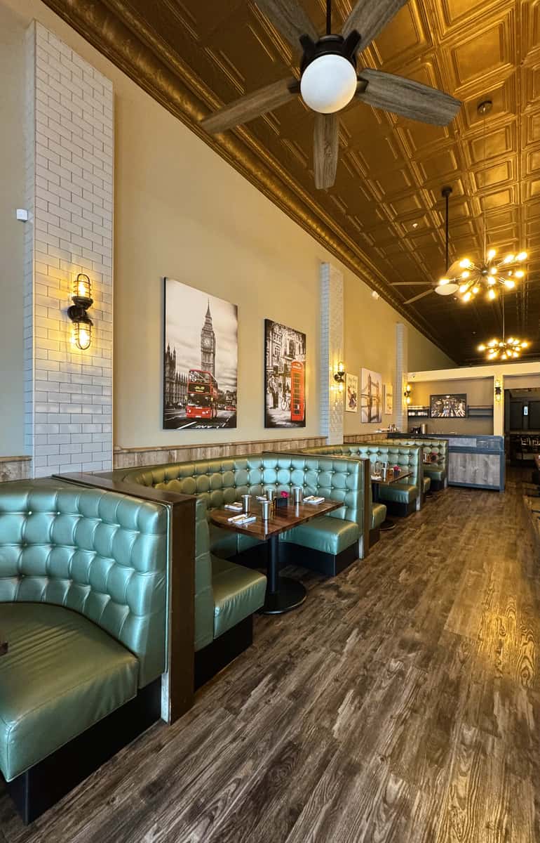  Interior dining room at The Oxford Kitchen, Lodi