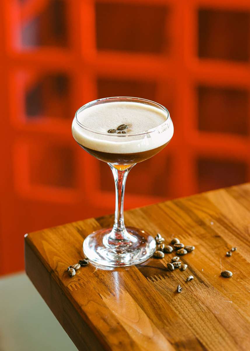 Espresso Martini at The Oxford Kitchen & Gastropub in Lodi California