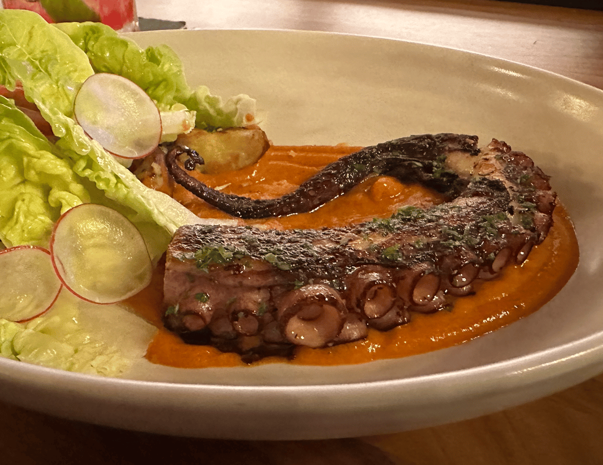 Slow Cooked Octopus @ The Oxford Kitchen Lodi