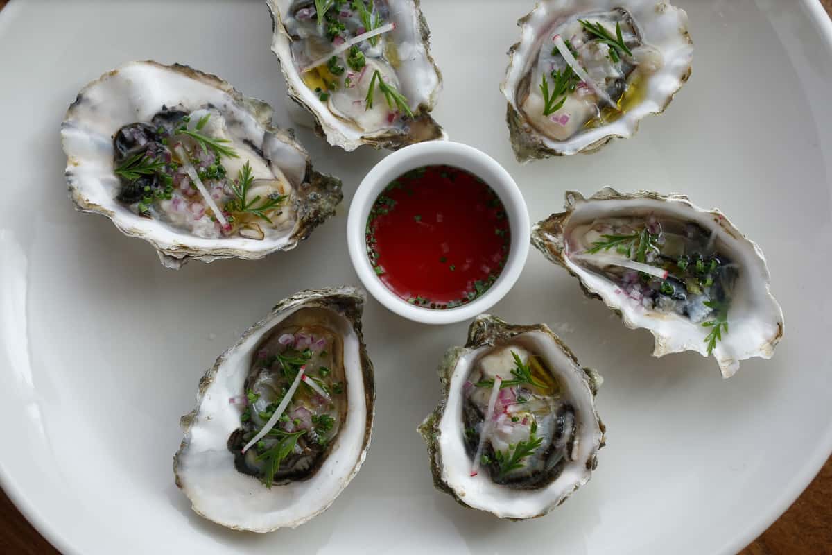 Fresh Oysters @ The Oxford Kitchen Lodi