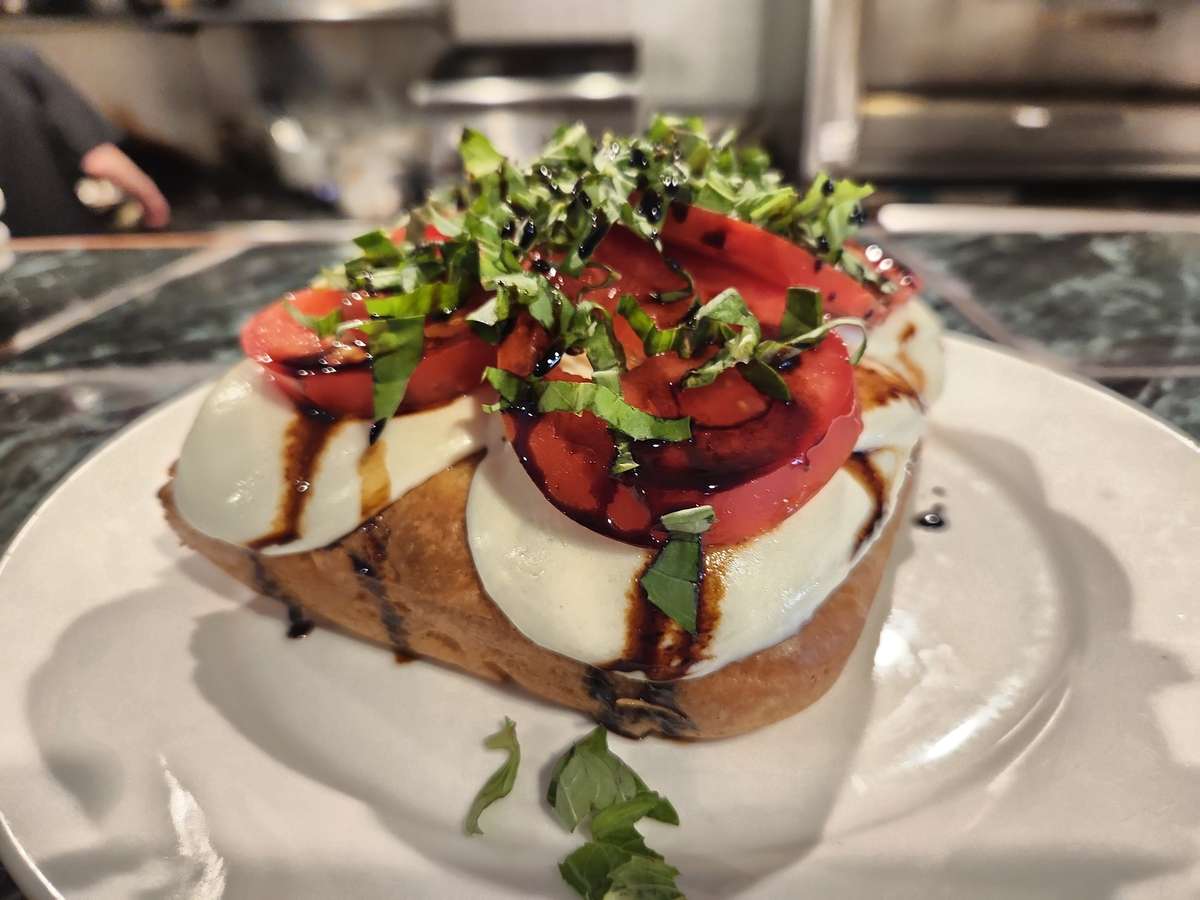 Caprese Stuffed Bread